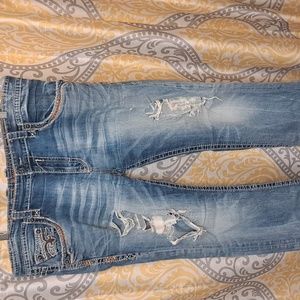 Rock Revival Cepheus Relaxed Straight Jeans, Size 40